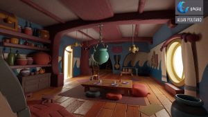 Modelagem 3d - Casa de anão