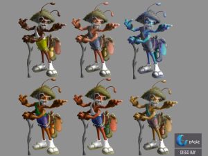 Modelagem 3d - Conceitos personagem