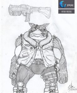 Desenho tradicional - conceito de personagem