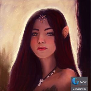 Pintura digital - Mulher