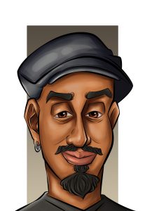 desenho digital - Caricatura