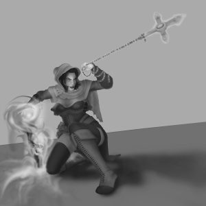 Pintura digital - personagem