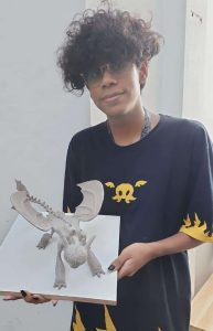 Escultura em Clay de nossos alunos