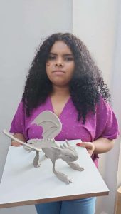 Escultura em Clay de nossos alunos