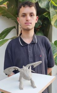 Escultura em Clay de nossos alunos