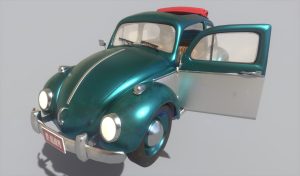 Modelagem 3d - Fusca